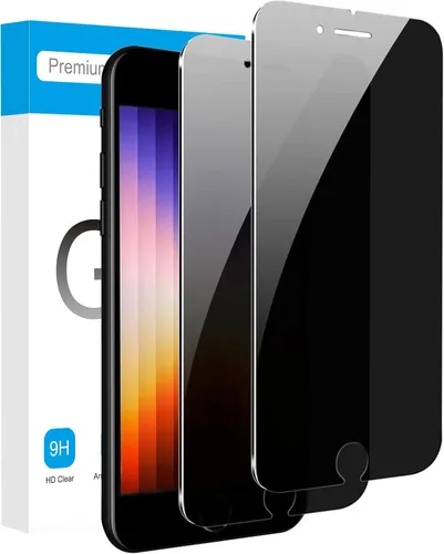 Miniatura 18 de Fotbor Protector de pantalla de privacidad para iPhone 12 Pro Max, protector de pantalla de privacidad para iPhone 12 Pro Max [2 antiespías]