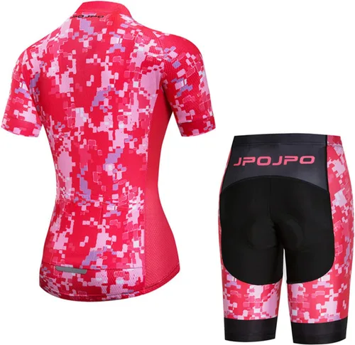 Miniatura 95 de Hotlion Conjuntos de camisetas de ciclismo para mujer, ropa de ciclismo de verano, trajes de bicicleta de carretera, ropa de ciclismo de manga corta