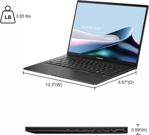 Miniatura 8 de ASUS Zenbook 14 Creator Laptop de 14 pulgadas WUXGA Lumina OLED Touch (500nits HDR, 100% DCI-P3) Intel 16-core Ultra 7 255H (hasta 13 Tops) 16 GB