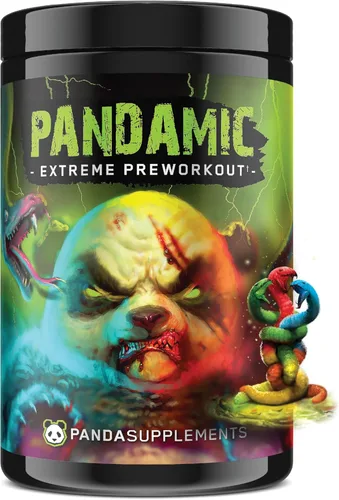 Miniatura 3 de Underground Bio Labs™ Panda Supps - Pandamic Extreme Pre-Workout V2: enfoque, bomba y energía para hombres y mujeres (25 porciones)