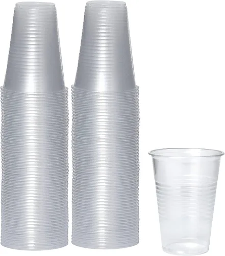Miniatura 8 de PAMI Vasos de plástico desechables, Bpa - Vasos para beber para fiestas, bebidas frías, batidos, gelatina, cócteles (5 onzas, paquete de 100)