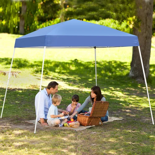 Miniatura 8 de GDY Toldo para exteriores de 10 x 10 pies, carpa desplegable portátil, toldo plegable instantáneo, toldo impermeable para patio, toldo impermeable