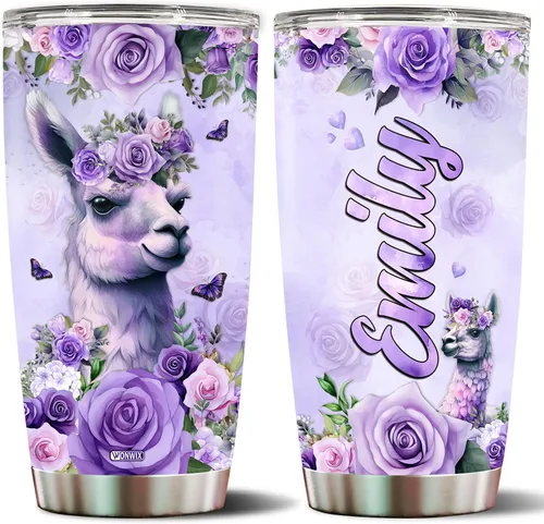 Miniatura 17 de Vaso de abeja personalizado con nombre personalizado de abejas reinas, regalos para mujeres, tazas de agua, botella de agua de 20 onzas, regalo