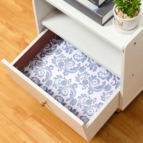 Miniatura 5 de Eersida 20 hojas de 14 x 19.5 pulgadas, forros de cajones perfumados para aparadores, revestimientos de cajones fragantes no adhesivos
