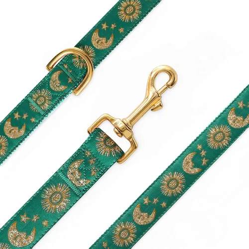Miniatura 21 de waaag Pet, Moons Stars Suns - Collar para perro y gato, múltiples diseños Crescent Celestial, collar de correa para perro y gato, tamaño XXS