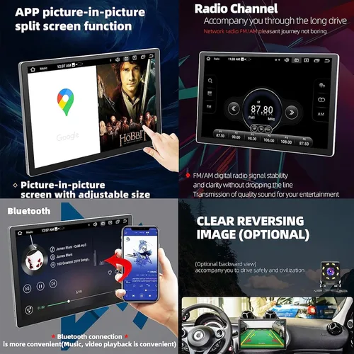Miniatura 4 de Android Car Stereo for Mercedes-Benz Sprinter (2018-2022), Car Radio Support Split Screen SWC BT 13.3 Inch Touch Screen Head Unit Multimedia Video 8