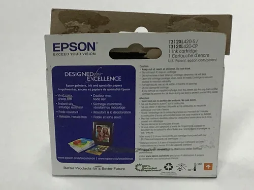 Miniatura 7 de Epson T312 Claria Photo HD -Tinta Cian de Alta Capacidad -Cartucho y T312 Claria Photo HD -Tinta Magenta de Alta Capacidad -Cartucho y T312 Claria