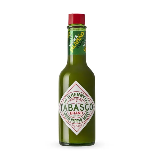 Miniatura 20 de TABASCO - Salsa picante de chile rojo original, picante medio, botella de vidrio, tres ingredientes simples, para salsas, tacos, huevos, pizza