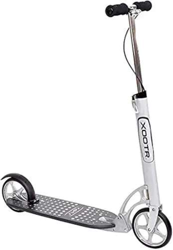 Xootr Paquete MG Deluxe - Scooter, bolsa de transporte, correa de transporte y empuñaduras ergonómicas todo en un paquete conveniente. Ahorre