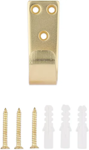 Miniatura 5 de National Hardware N337-902 Cooper Gancho Multiusos, 2-5/16", Oro Cepillado