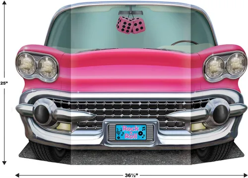 Miniatura 2 de Beistle Accesorio de fiesta convertible rosa para fotos, 37 x 25 pulgadas, multicolor, (1 unidad) (1/paquete)