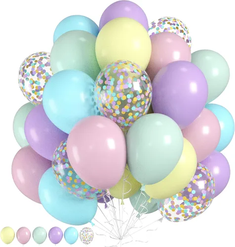 Miniatura 13 de Globos Rojos Negros Amarillos, 60pcs Globos Negros Borgoña Dorados, Globos Amarillos Granate Globos Rojos Negros Dorados con Confeti Para Cumpleaños