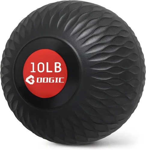 Slam Ball 8-10 lb Medicine Ball Weighted Balls for Exercise and Workout, Strength, Cardio, Cross-Training and Core Workouts