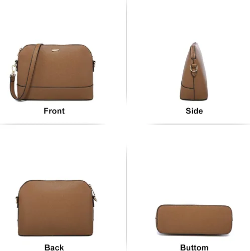 Miniatura 4 de Juego de 3 bolsas de mano para mujeres bolsa tote para llevar colgada del hombro, bolso satchel y bolso hobo
