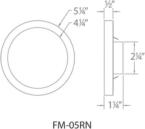 Miniatura 6 de WAC Lighting, Redondo LED Energy Star Montaje empotrado 3500K en negro