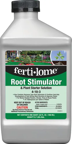 Miniatura 4 de Fertilome (10650) Estimulador de raíces y solución de inicio de plantas 4-10-3 (1 galón)
