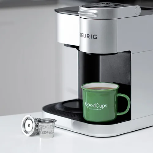 Miniatura 6 de Paquete de 2 cápsulas de café reutilizables de acero inoxidable 304 para Keurig K-Express, K-Elite, K-Duo, K-Mini, Mini Plus, K-Classic, K-Select