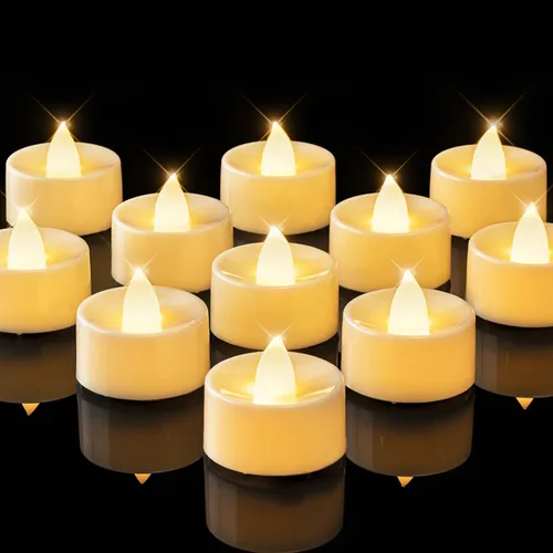 Miniatura 22 de Beichi Paquete de 100 velas LED sin llama a granel