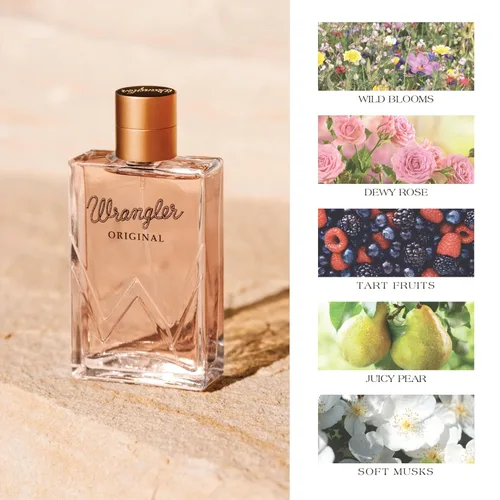 Miniatura 3 de Wrangler - Perfume original para mujer de Tru Western, 2.5 onzas, mora, pera, bayas silvestres, frutas azucaradas y aroma a fruta ácida, fragancia