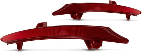 Miniatura 4 de Para Honda Accord Reflector Trasero Parachoques 2018 2019 Par Conductor y Pasajero Lado Híbrido/Sedán Para HO1184113, HO1185113 33555-TVA-A01