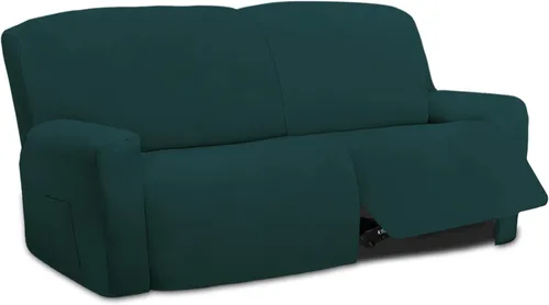 Miniatura 51 de Easy-Going - Funda elástica de microfibra para sofá reclinable seccional, suave vellón ajustable a tu sofá de 2 cuerpos, lavable, protege tus