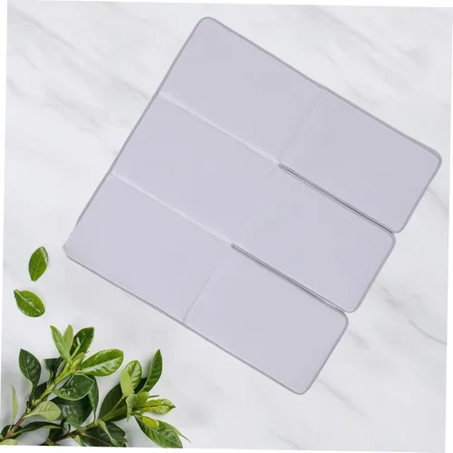 Miniatura 8 de Cabilock Foldable Ironing Board with Heat Resistant Iron Rest Pad Portable Compact Space-Saving Travel Iron Mat for Home and Vacation Use Design