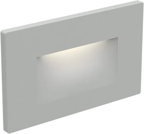 Miniatura 2 de DALS Lighting LEDSTEP005D-WH - Luz LED empotrable horizontal para interiores y exteriores, 4.75 pulgadas, color blanco