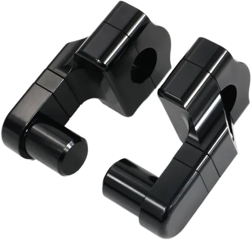 Motorcycle Handlebar Riser 22mm 7/8 Inch Universal Rotating Fit For FZ6R TDM850 FZ1 FZ1000 FZ-8 MT25 MT03 XJ6 MT15 YZ450F(black)