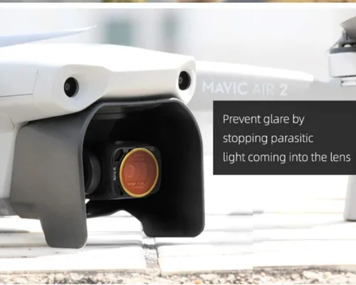 Miniatura 4 de Taoke Mavic Air 2 - Protector de cámara cardán, accesorios para protección solar para Mavic Air 2