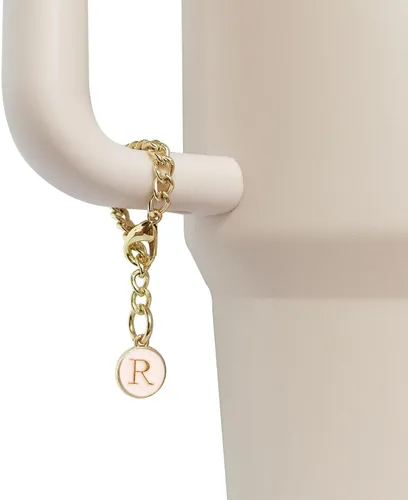 Miniatura 2 de Accesorios de dije de letra para vaso Stanley, 2 unidades, identificación con inicial de nombre, personalizable, para vaso Stanley