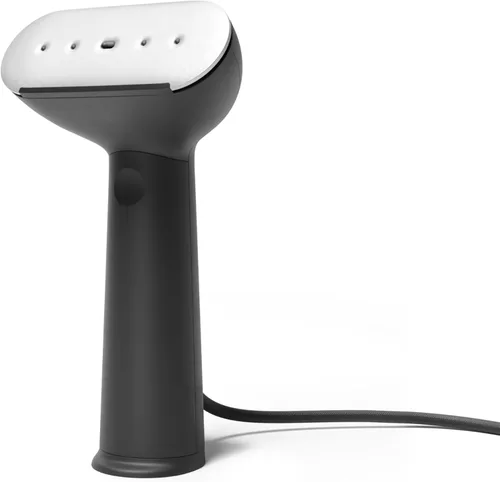 Miniatura 7 de Steamery Vaporizador de ropa de mano Cirrus 3, 1200 W, enchufe estadounidense, placa de planchar térmica, calentamiento rápido, removedor de arrugas