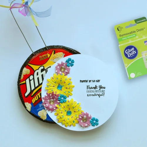 Miniatura 5 de Glue Dots, Puntos extraíbles, de doble cara, 1/2", .5 pulgadas, 200 puntos, cinta adhesiva para manualidades, puntos de pegamento adhesivo adhesivo