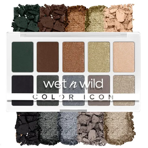 Miniatura 21 de WET N WILD Paleta de maquillaje de sombra de ojos Color Icon de 10 colores, larga duración, brillante, metálico, brillante, mate, pigmento rico