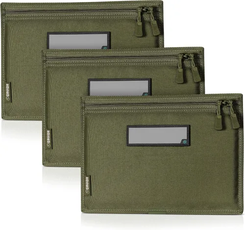 Miniatura 6 de Savior Equipment Funda táctica 600D para arma de fuego, funda suave con parche reflectante para bolsa de gama Specialist Series, cremalleras