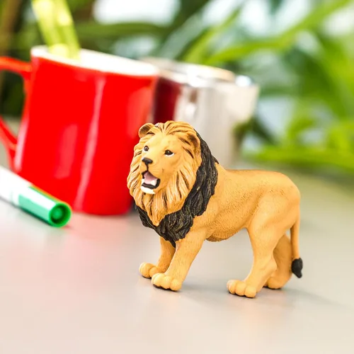 Miniatura 6 de Safari Ltd. Figura de león – Figura realista de vida silvestre de 5.5 pulgadas – Juguete educativo para niños, niñas y niños a partir de 3 años