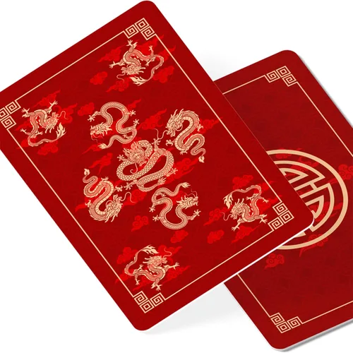 FunGiftCorner Tarjeta de amuleto de Feng Shui, con 9 dragones, símbolo de Feng Shui para activar la buena fortuna, regalo de Feng Shui, tarjeta de