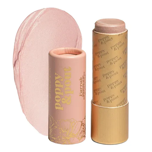 Miniatura 15 de Poppy & Pout Tinte labial natural, tubo de cartón, relleno a mano, cera de abejas, vitamina E, aceite de coco, libre de crueldad, tonos totalmente