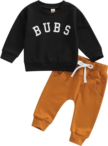 Miniatura 57 de Ropa de bebé niño 3 6 9 12 18 24M 3T Conjunto de pantalones con capucha patchwork sudadera con capucha pantalones de rayas traje de otoño invierno