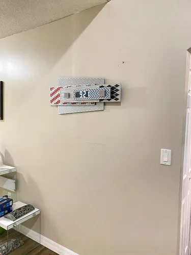 Miniatura 9 de Rocket Reloj de pared digital 3D "Colección de diseño especial de reloj de pared 2023
