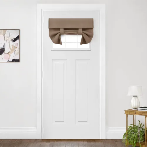 Miniatura 97 de HOMEIDEAS Cortinas Opacas para Aula para Puerta Principal, Cubierta de Ventana de Puerta de Aula, Persianas de Privacidad con Aislamiento Térmico