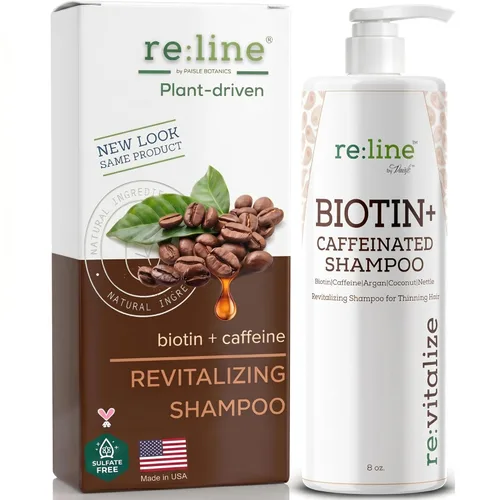 Miniatura 11 de Paisle Botanics Champú espesante de biotina, fórmula voluminizadora natural para cabello fino o adelgazante y un volumen de aspecto más completo