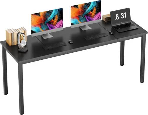 Miniatura 11 de Need Escritorio para computadora de oficina de 54 pulgadas, moderno, simple, resistente, mesa de estudio, escritorio de escritura para oficina