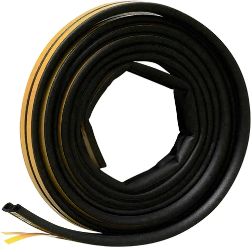 Miniatura 9 de Frost King EPDM Cinta autoadhesiva de goma, sección P, 3/8" W, 7/32" T, 17 pies de largo, blanco