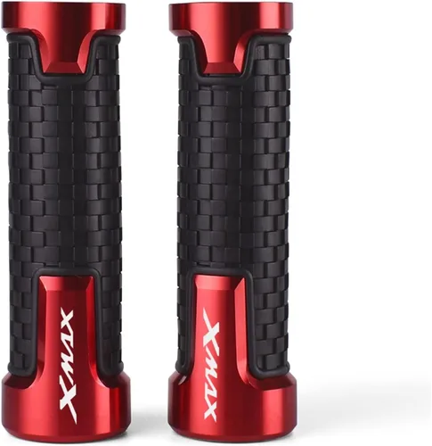 Miniatura 6 de Empuñaduras de manillar de motocicleta para manubrio de motocicleta, agarres de goma CNC para Yamaha X-MAX Xmax 125 250 300 Xmax125 Xmax300 XMAX250