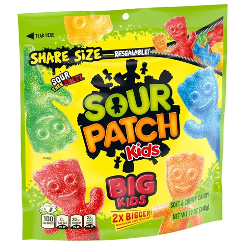 Miniatura 10 de SOUR PATCH KIDS Big Kids Soft & Chewy Candy, tamaño compartido, 12 onzas