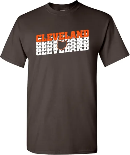 Miniatura 38 de UGP Campus Apparel Retro Repeat - Camiseta deportiva del orgullo de la ciudad Bosque Filadelfia