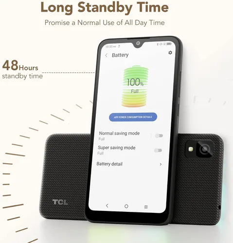 Miniatura 6 de TCL 30 Z 2022 Teléfono celular desbloqueado de 6.1 pulgadas con pantalla HD+, versión estadounidense Android 12, smartphone de 32GB+3GB RAM