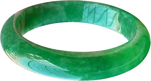Pulsera de jade birmano natural con jadeíta verde completo para mujer, caja de joyería de regalo con certificado, Jade