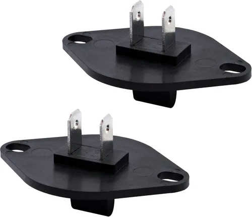 (2 unidades) Termistor de control de secadora 134587700 – 10 K ohmios de resistencia se adapta a Frigidaire Kenmore Electrolux Dryer 1156925