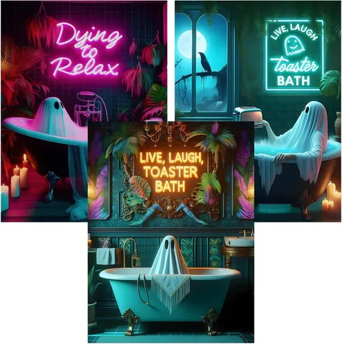 Miniatura 24 de VeGuude Kits de Pintura de Diamantes para Adultos – Paquete de 3 Obras de Arte DIY Kits de Arte de Diamantes 5D Taladro Completo Pinturas de Puntos
